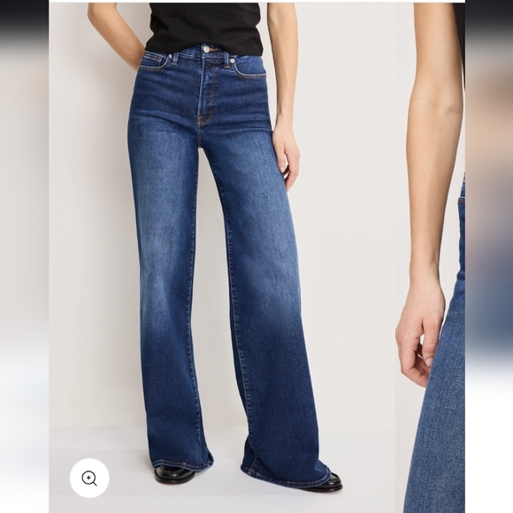 Good American Denim - Good American Good Waist Palazzo